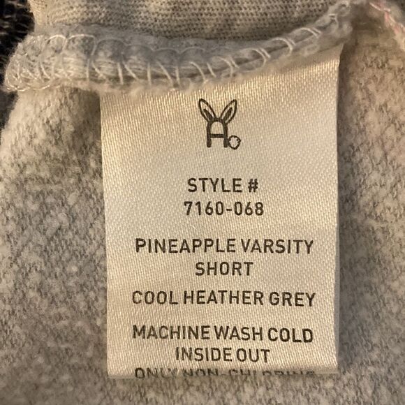 Rockets of Awesome Pineapple Varsity Short in Cool Gray. Size 10/12. - Picture 7 of 8